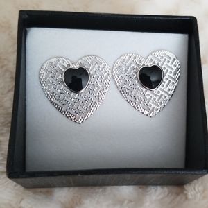 🆕️ Sterling Silver Heart Earrings